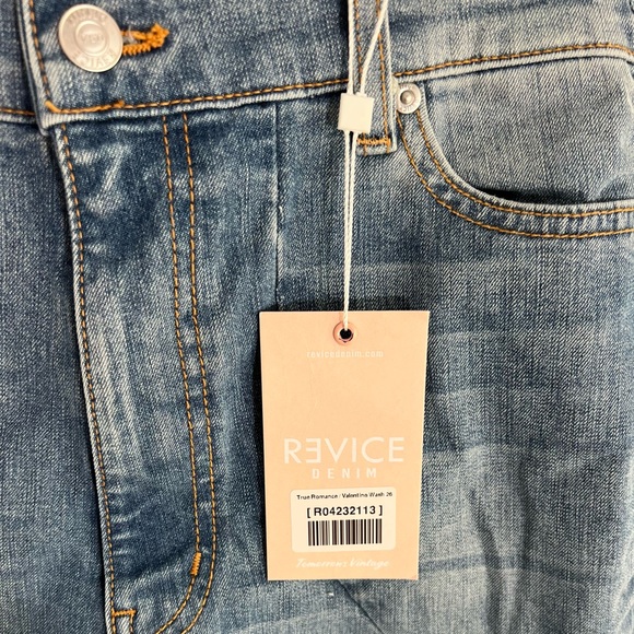 Revice Denim True Romance Valentine Wash Jeans size 26 - Picture 2 of 4